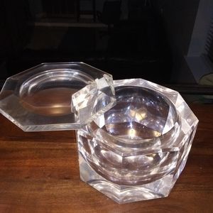 Carole Stupell Lucite Swivel Top Ice Bucket